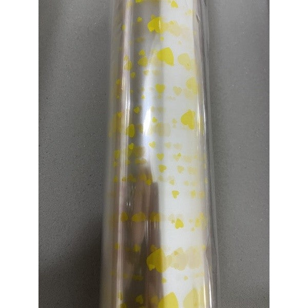 (63meter) Plastic Hamper Heart Flower Shape Balut Wrapping Sambul Plstic Hamper Plastik Pembalut Paper