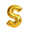 Alphabet Balloon A to Z party balloon 16inch Gold Colour High Quality