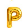 Alphabet Balloon A to Z party balloon 16inch Gold Colour High Quality