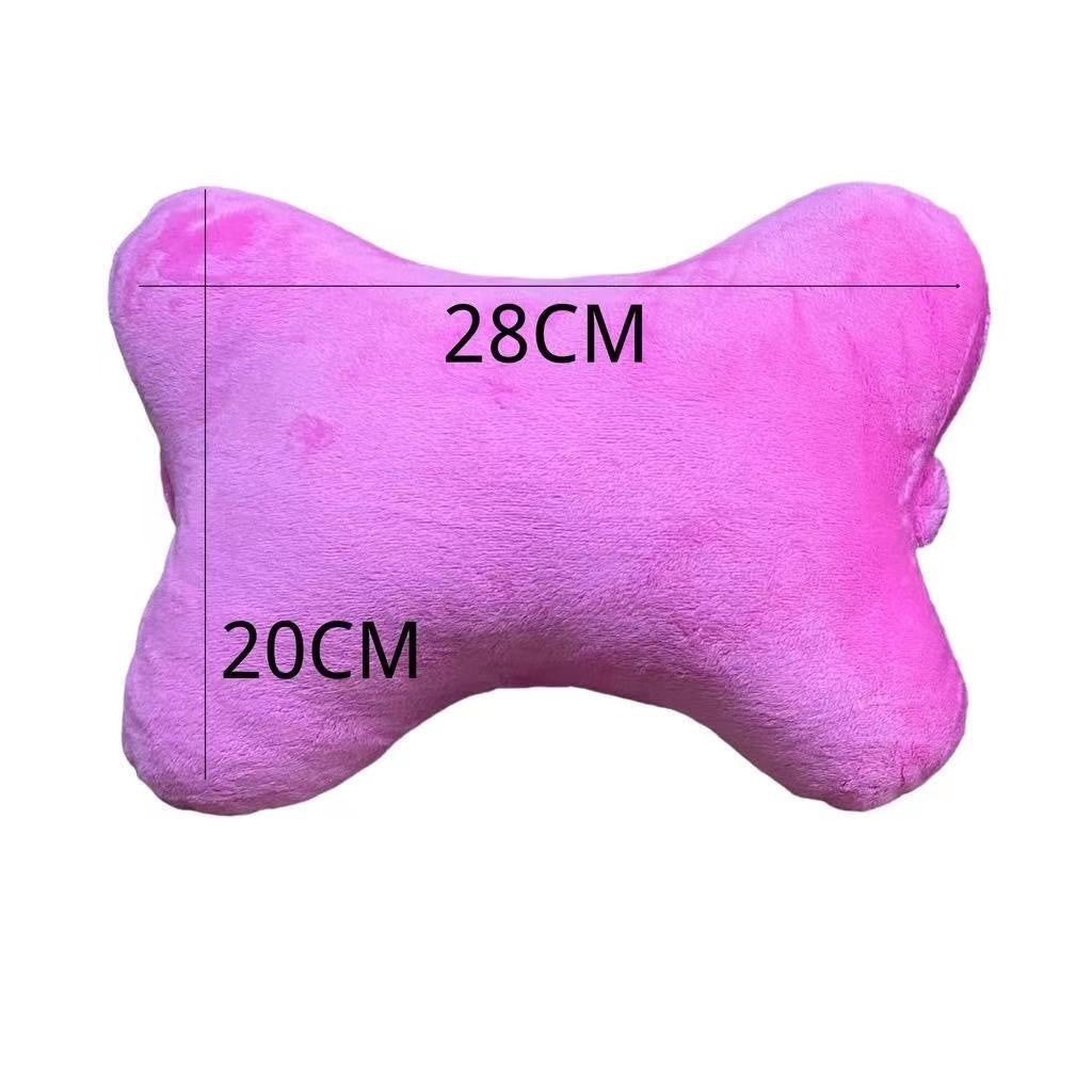 2pcs Pillow Neckrest Pillow Car Pillow Chair Pillow Colourful Pillow Add On name Neckrest Pillow Bantal Nama