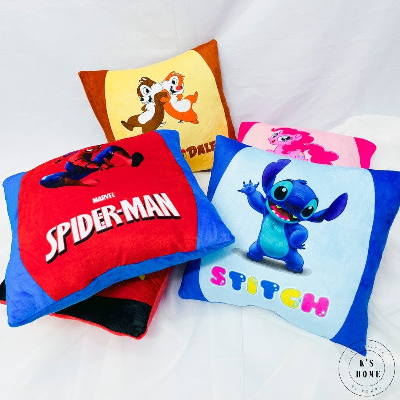 Bantal Sofa Kartun Kuromi yang Lembut dan Comel, Bantal Kapas untuk Kereta dan Sofa, Sempurna untuk Tidur dan Menghiasi