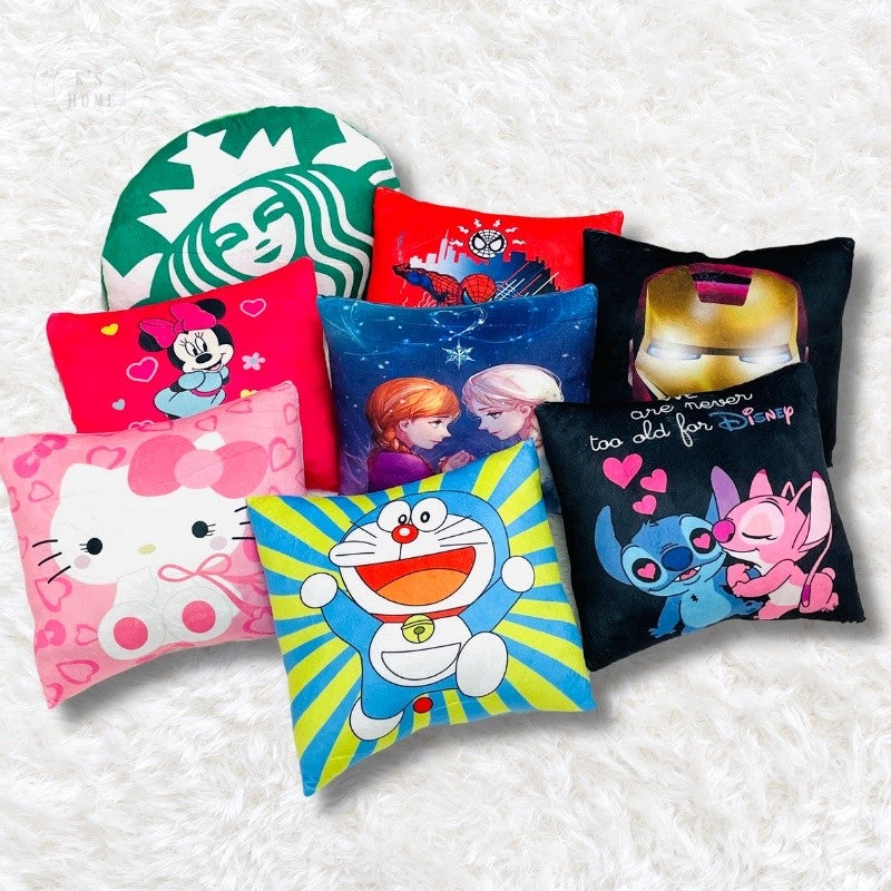 Bantal Sofa Kartun Kuromi yang Lembut dan Comel, Bantal Kapas untuk Kereta dan Sofa, Sempurna untuk Tidur dan Menghiasi