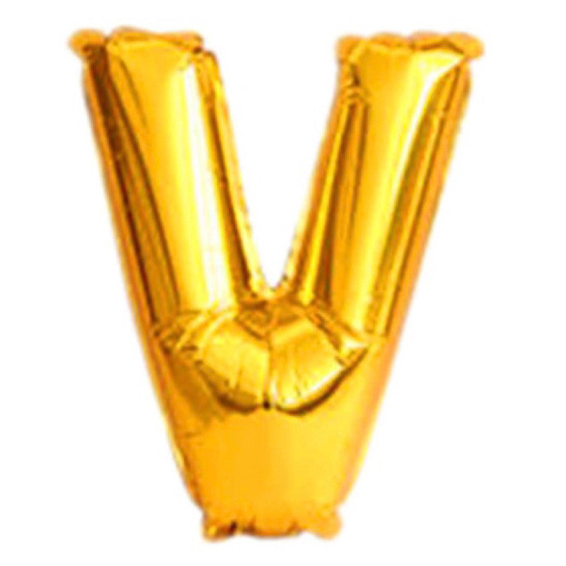 Alphabet Balloon A to Z party balloon 16inch Gold Colour High Quality