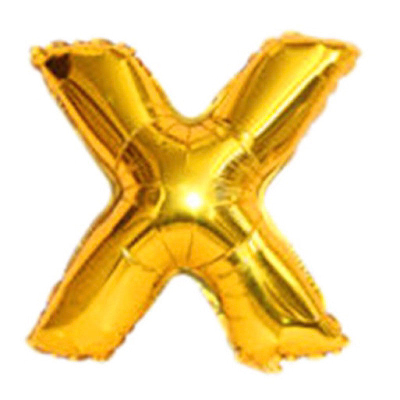 Alphabet Balloon A to Z party balloon 16inch Gold Colour High Quality