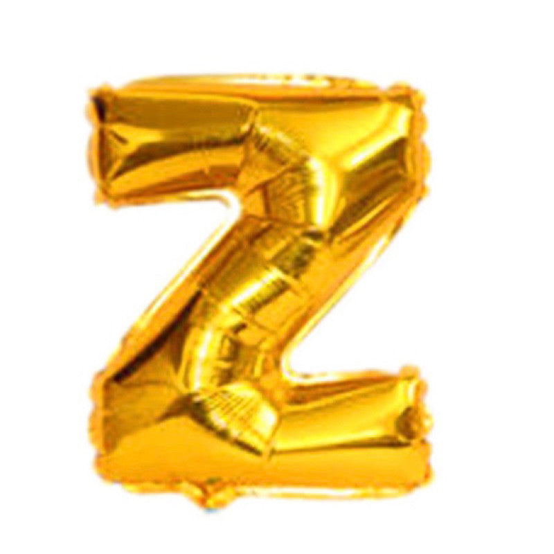 Alphabet Balloon A to Z party balloon 16inch Gold Colour High Quality