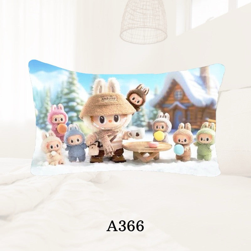 Bantal Kartun Viral! | Cartoon Pillow Capybara Kuromi, Melody, Labubu – Super Soft & Come