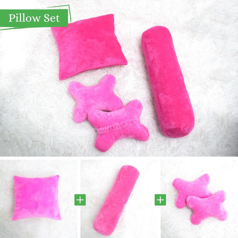 Colour Bolster Pillow Bantal Soft Quality 100% Cotton Sleeping Hold Well Colourful Material Sofa Car Chair Office Home