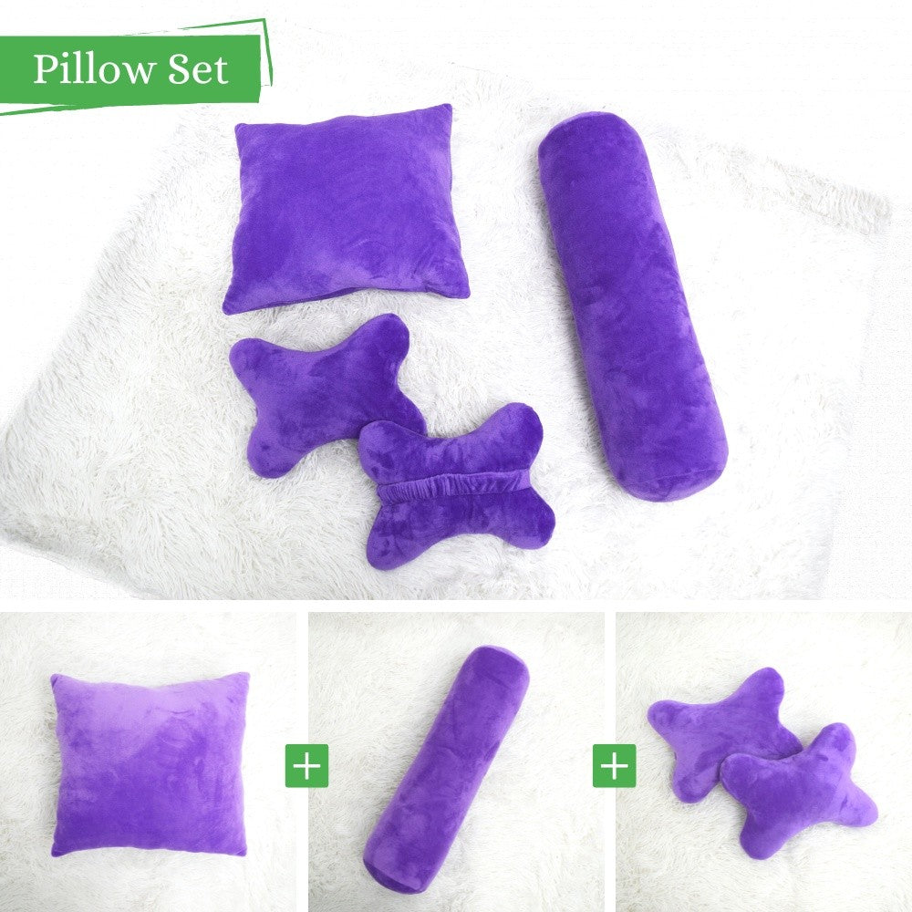 Colour Bolster Pillow Bantal Soft Quality 100% Cotton Sleeping Hold Well Colourful Material Sofa Car Chair Office Home