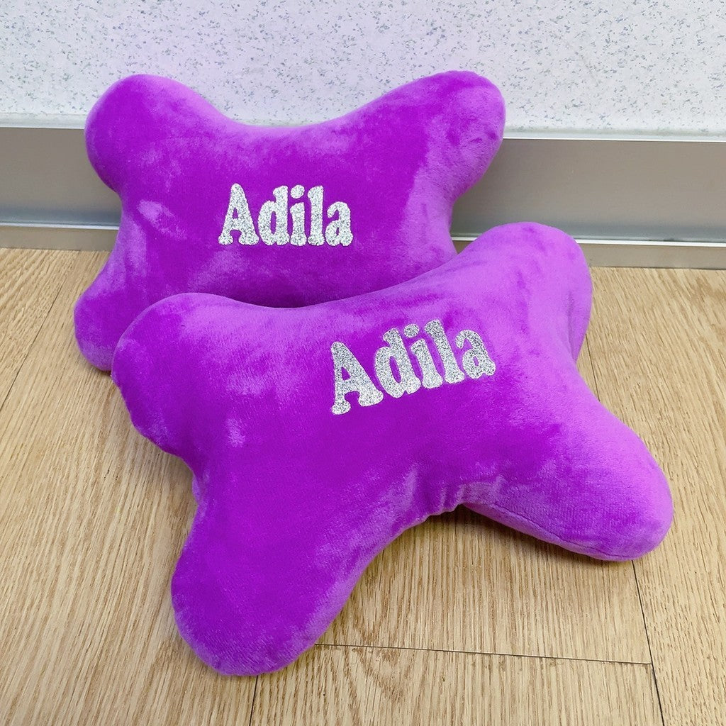2pcs Pillow Neckrest Pillow Car Pillow Chair Pillow Colourful Pillow Add On name Neckrest Pillow Bantal Nama