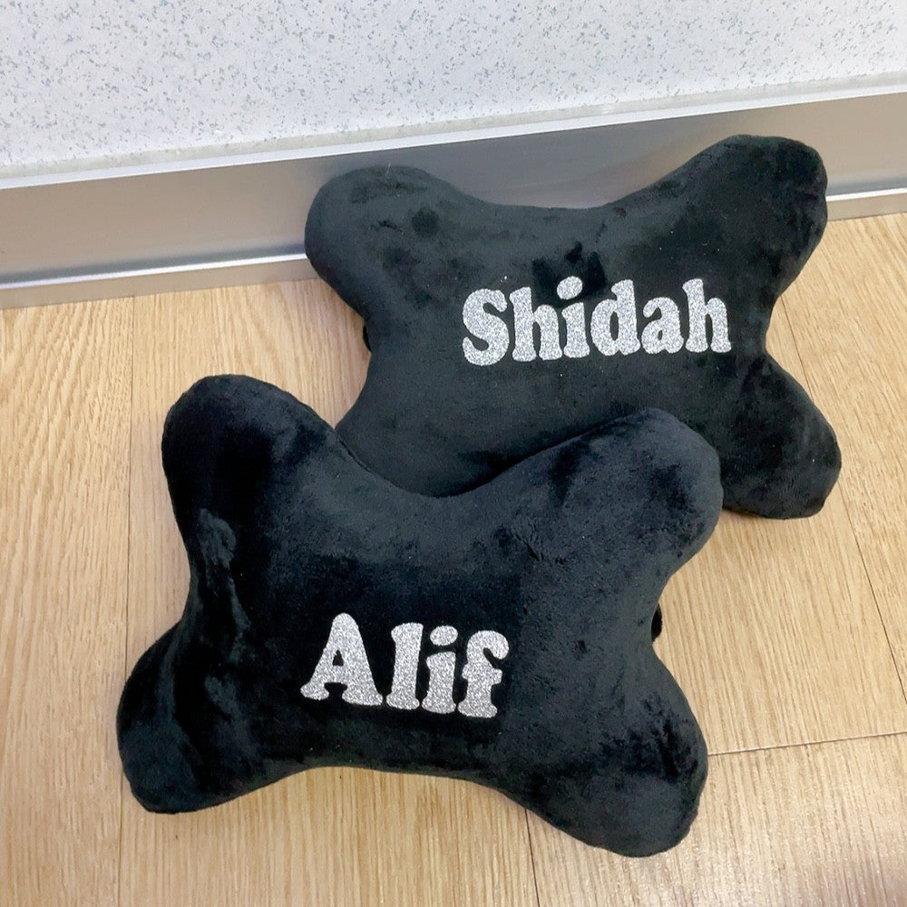 2pcs Pillow Neckrest Pillow Car Pillow Chair Pillow Colourful Pillow Add On name Neckrest Pillow Bantal Nama