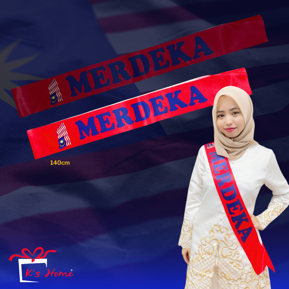 Barang Merdeka Malaysia 🇲🇾  Tanjak, Cap, Sash, Gelang, Badge, Kerongsang | Aksesori Hari Kebangsaan Ready Stock