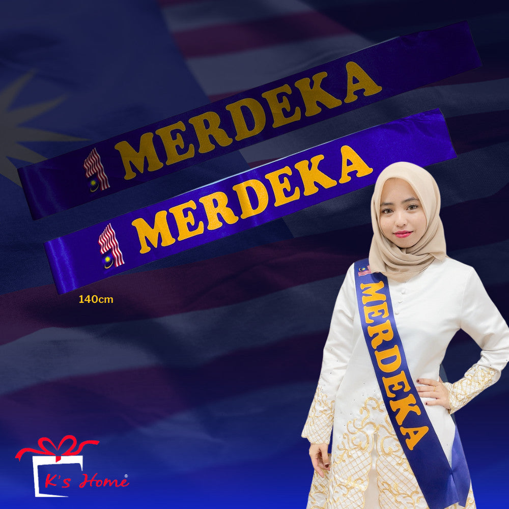 Barang Merdeka Malaysia 🇲🇾  Tanjak, Cap, Sash, Gelang, Badge, Kerongsang | Aksesori Hari Kebangsaan Ready Stock