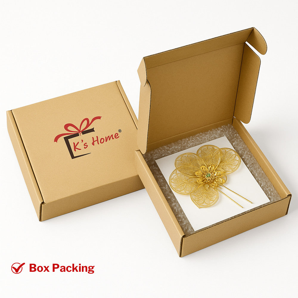 K’s Home Sanggul Cucuk Majlis Merdeka Solder Stronger Box Packing