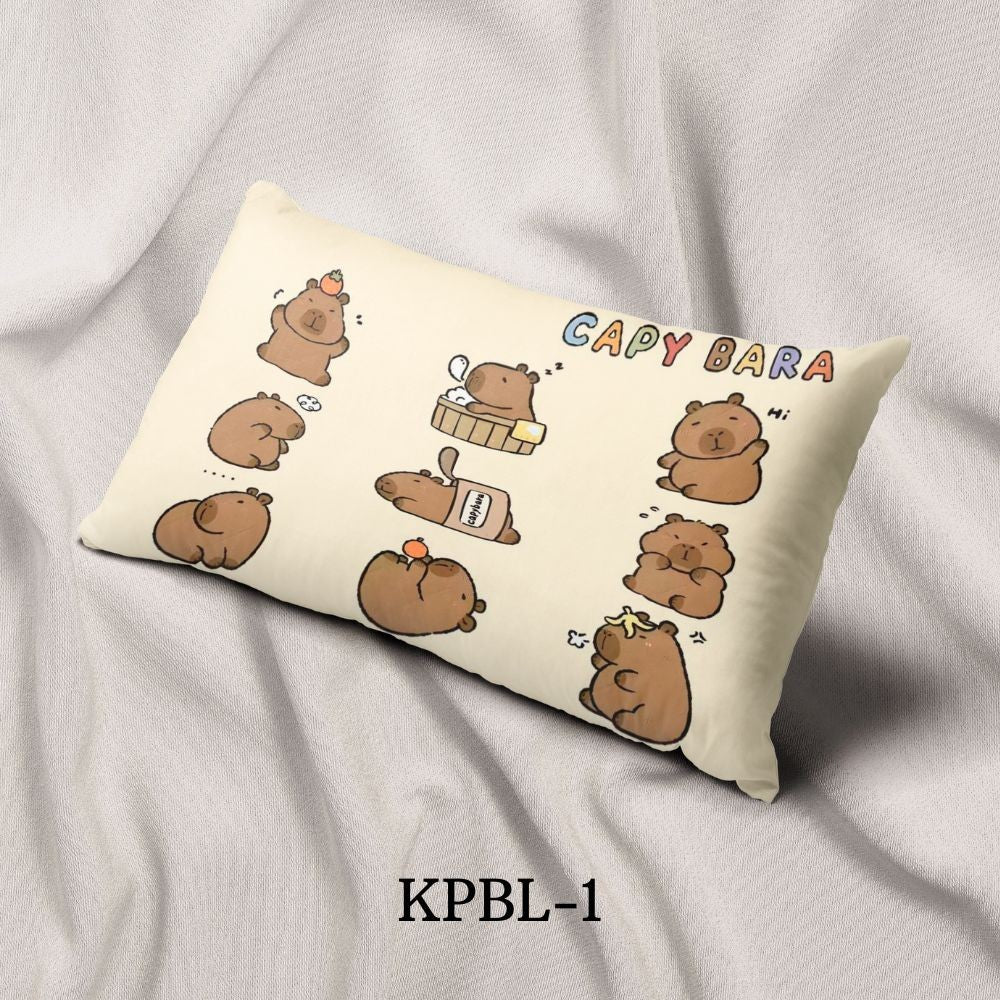 Bantal Kartun Viral! | Cartoon Pillow Capybara Kuromi, Melody, Labubu – Super Soft & Come