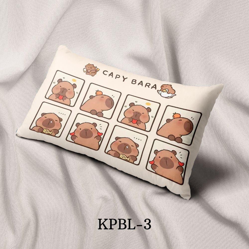 Bantal Kartun Viral! | Cartoon Pillow Capybara Kuromi, Melody, Labubu – Super Soft & Come
