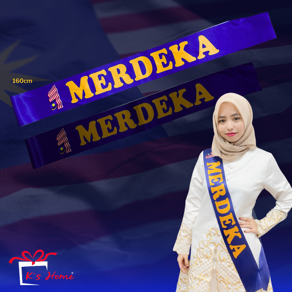 Barang Merdeka Malaysia 🇲🇾  Tanjak, Cap, Sash, Gelang, Badge, Kerongsang | Aksesori Hari Kebangsaan Ready Stock