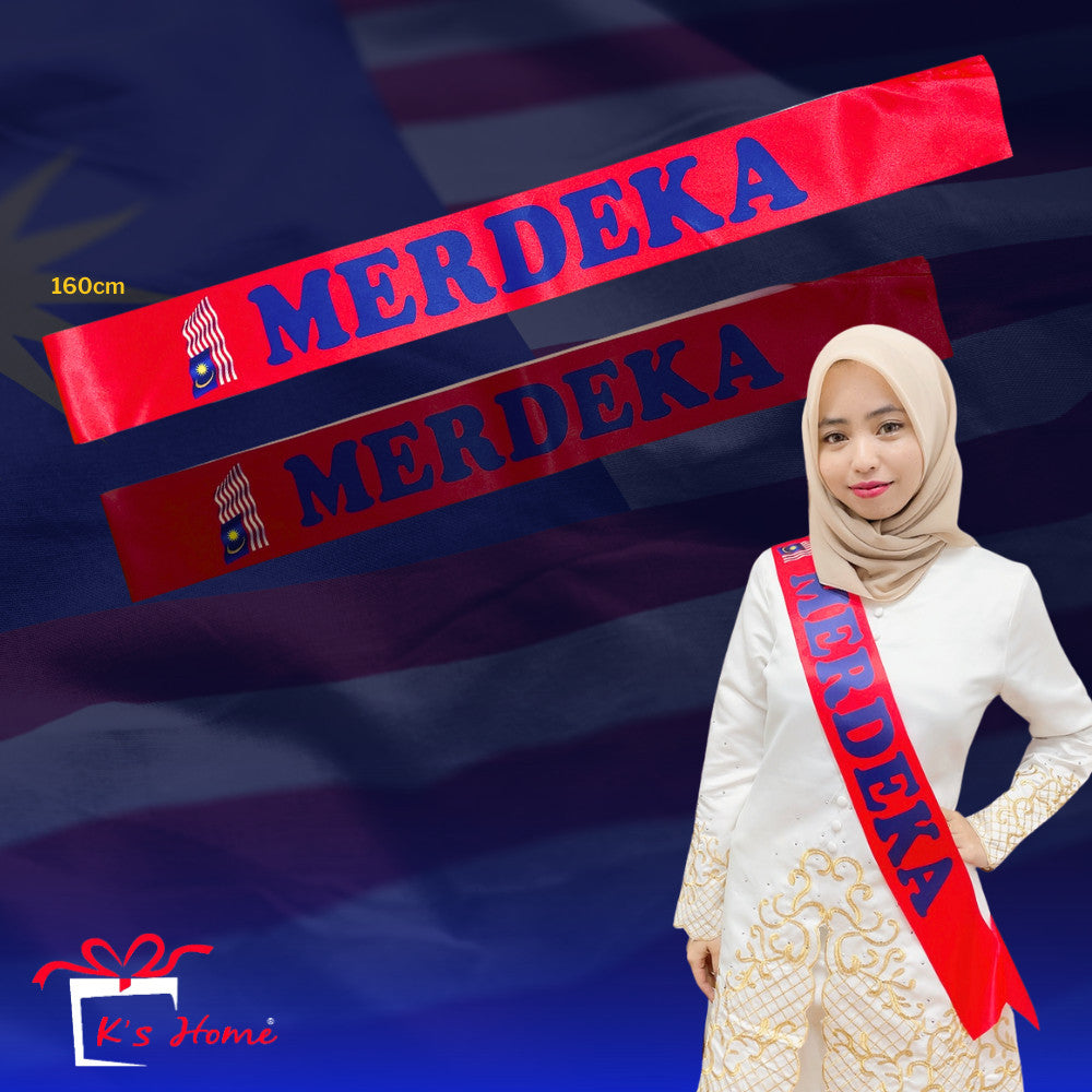 Barang Merdeka Malaysia 🇲🇾  Tanjak, Cap, Sash, Gelang, Badge, Kerongsang | Aksesori Hari Kebangsaan Ready Stock