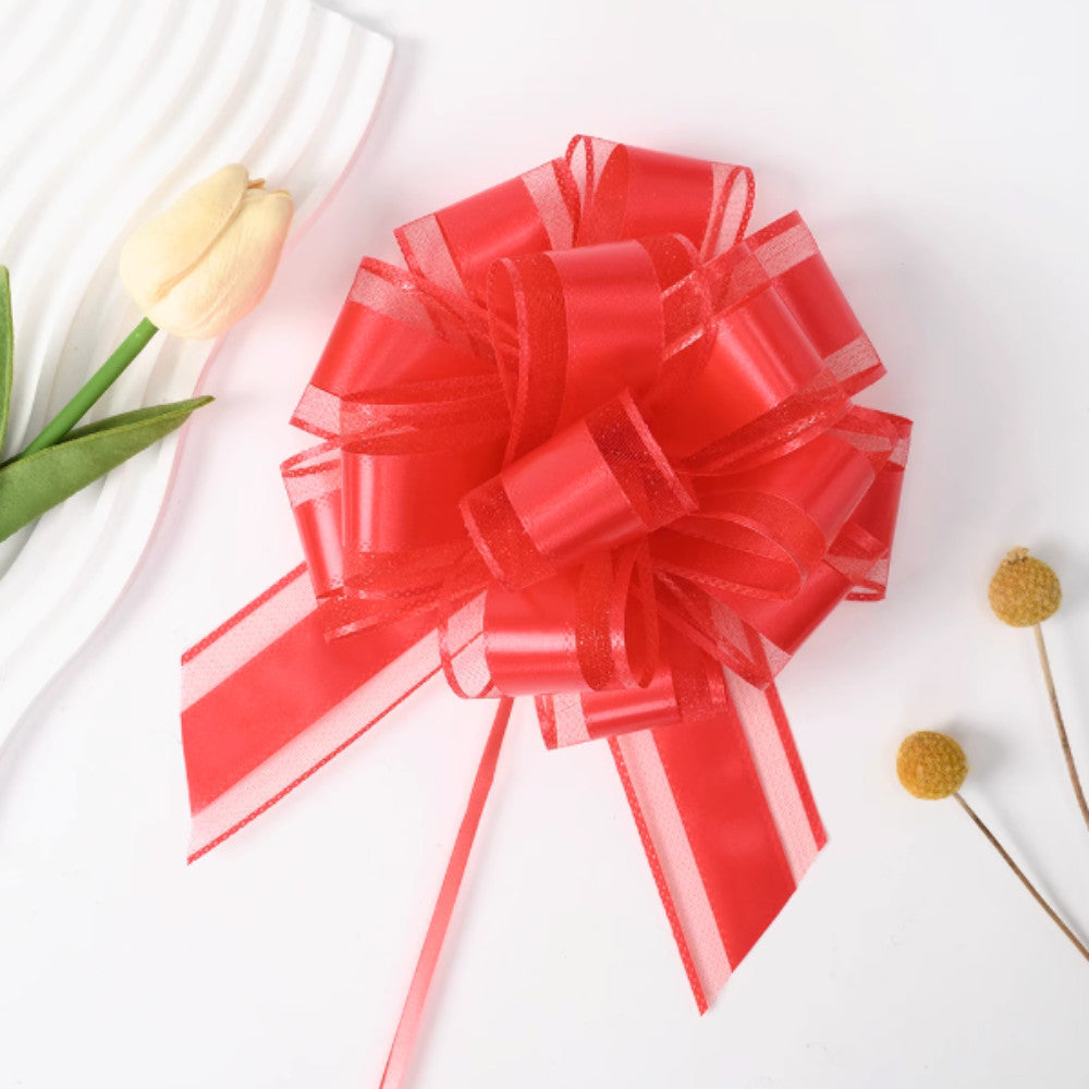 50mm EASY Pull Ribbon  • Tarik Terus Jadi • Gift / Hamper / Car Decoration