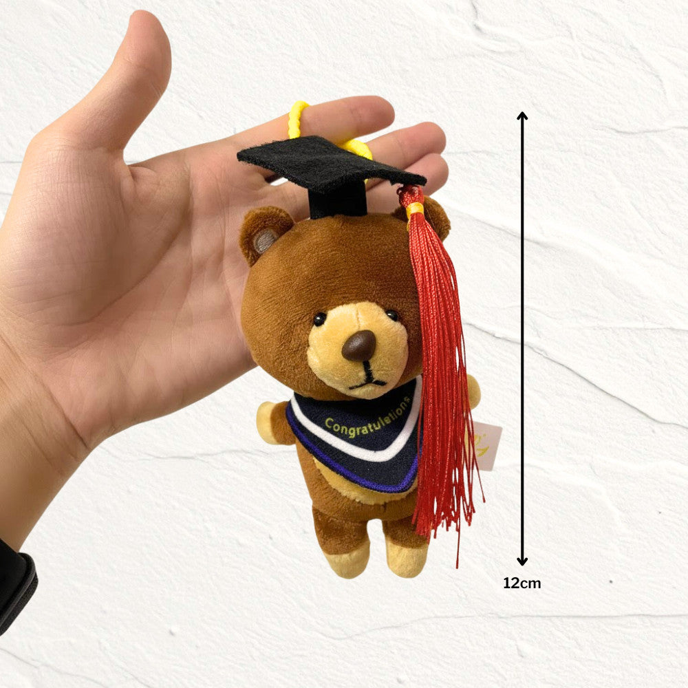 Add Nama 22cm/9inch Name Graduate Teddy Bear Convo Bear Bouquet Gift