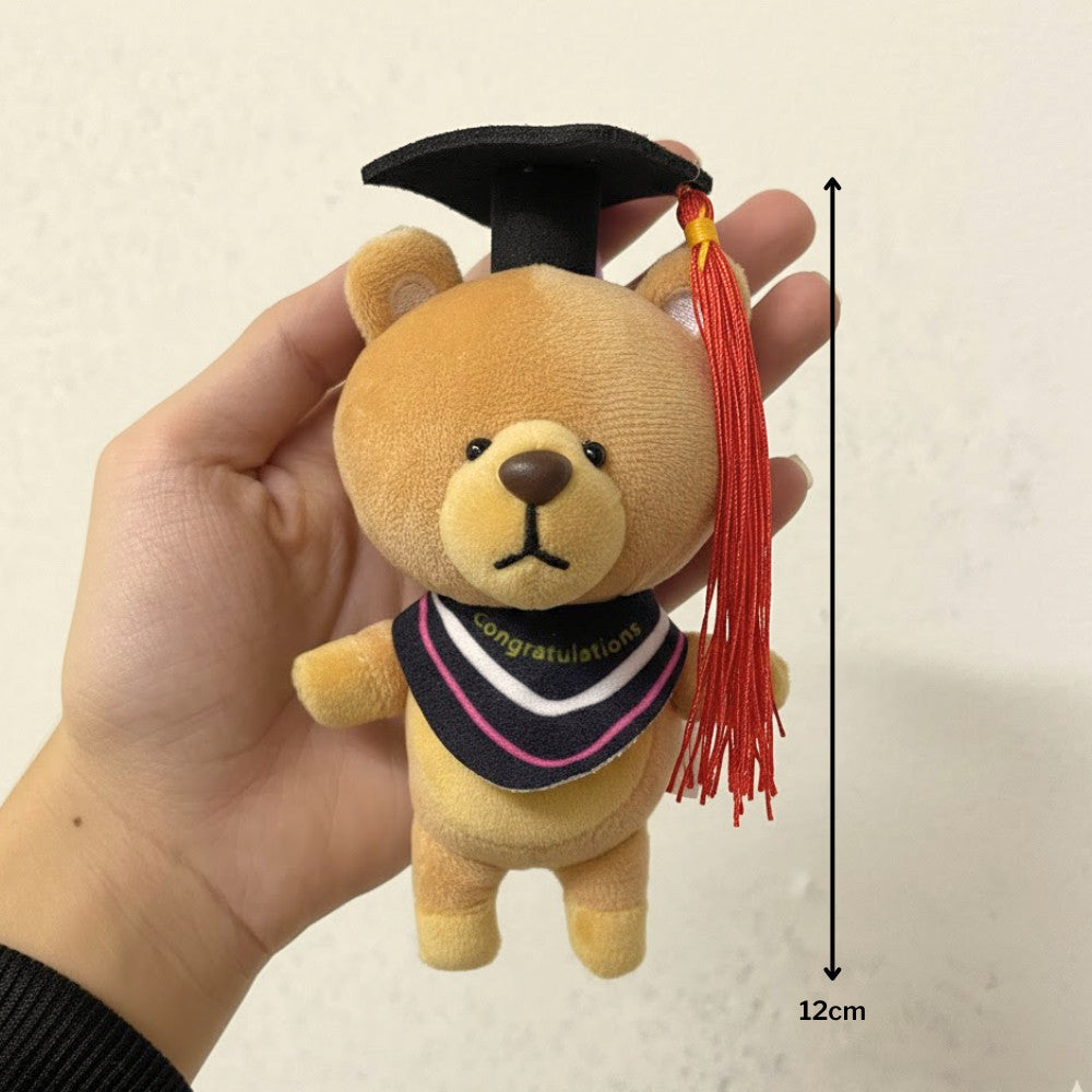 Add Nama 22cm/9inch Name Graduate Teddy Bear Convo Bear Bouquet Gift