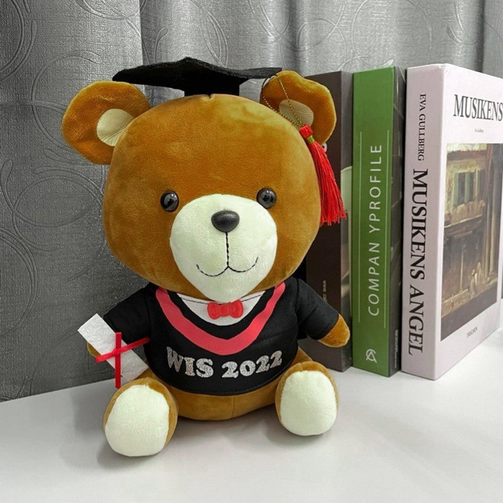 Add Nama 22cm/9inch Name Graduate Teddy Bear Convo Bear Bouquet Gift