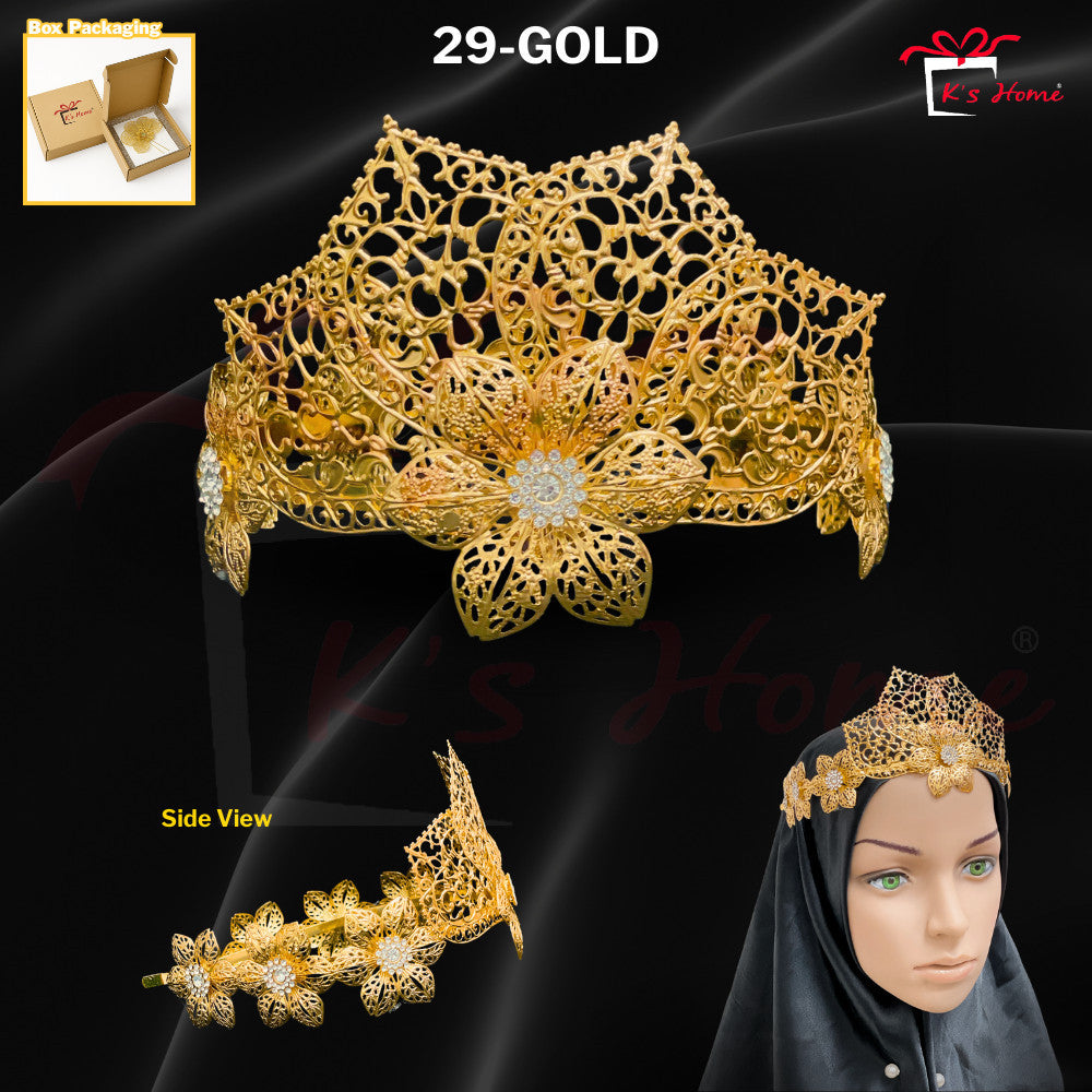 Gandik Tradisional Besi | Anti Karat & Anti Oksida | Emas & Perak | Ready Stock Borong