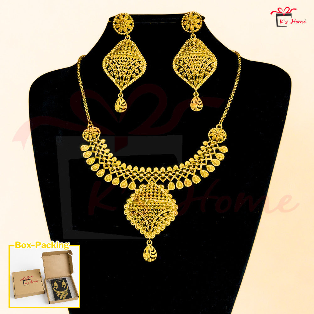 Dokoh Subang Premium Set Perhiasan Tradisional Melayu | 11 Rekaan Kalung & Anting Emas | Ready Stock Malaysia