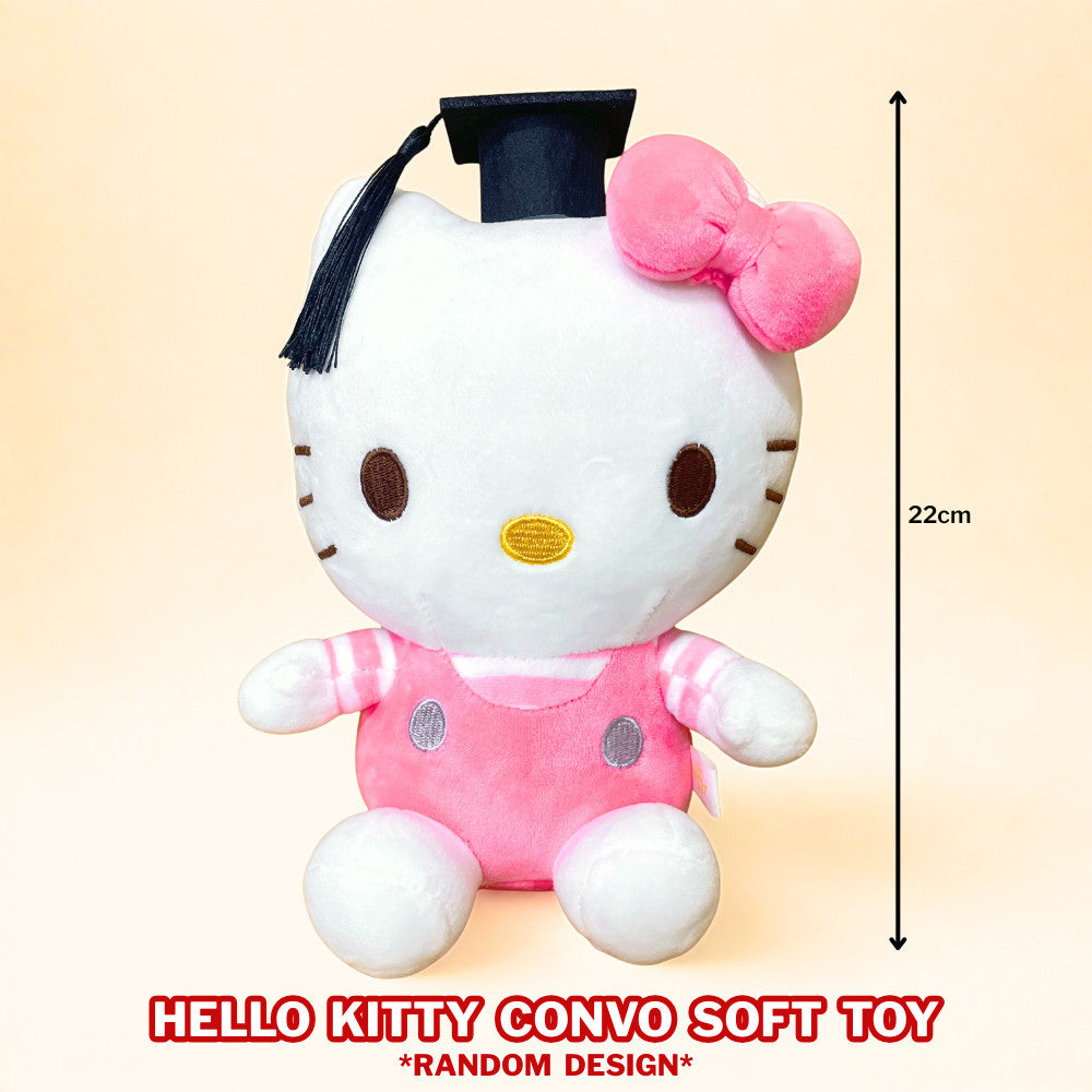 Add Nama 22cm/9inch Name Graduate Teddy Bear Convo Bear Bouquet Gift
