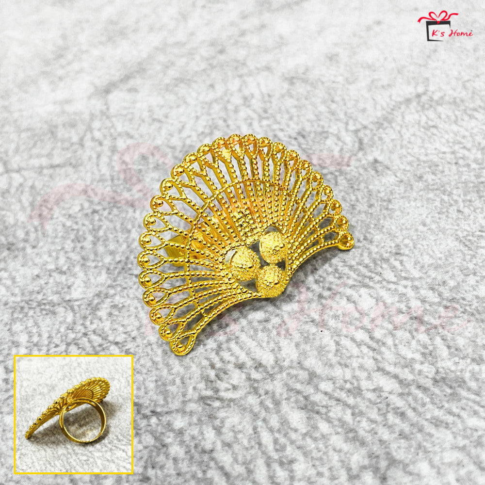 Gelang Tangan Cincin set Tradisional Gold Color Size Kanak-Kanak Dewasa