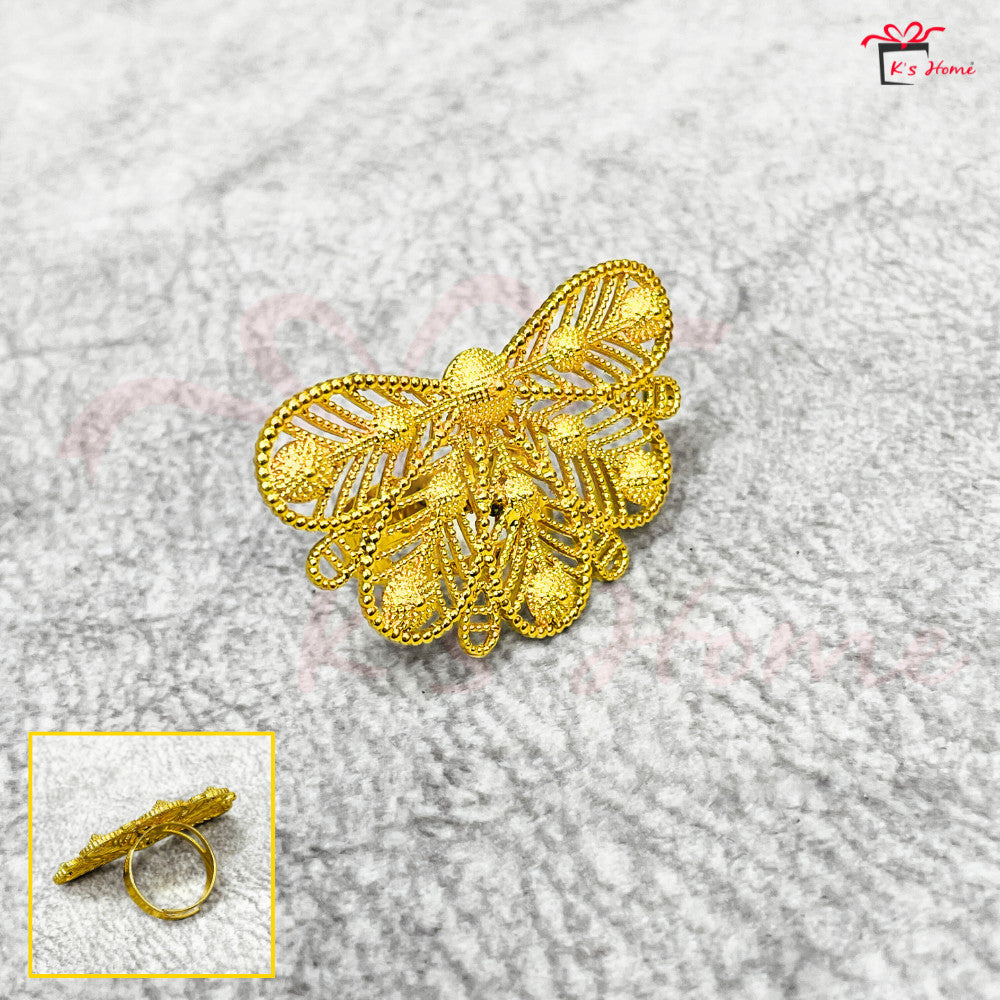 Gelang Tangan Cincin set Tradisional Gold Color Size Kanak-Kanak Dewasa