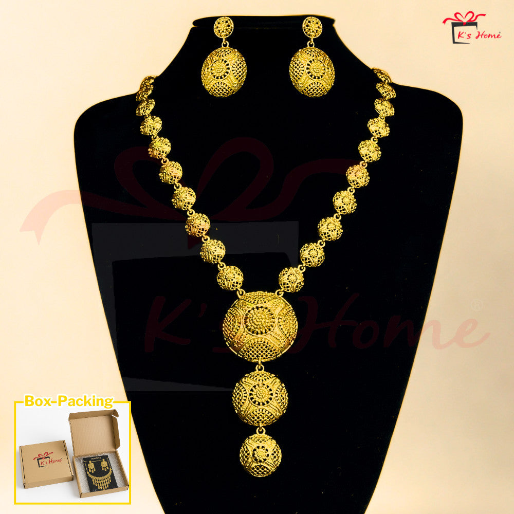Dokoh Subang Premium Set Perhiasan Tradisional Melayu | 11 Rekaan Kalung & Anting Emas | Ready Stock Malaysia