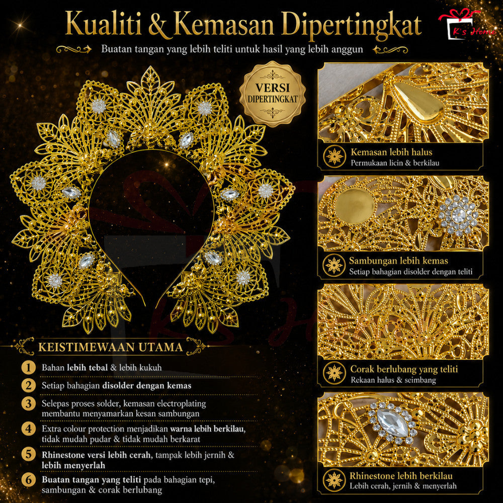 Sanggul Lintang Majlis Merdeka Solder Stronger Box Packing