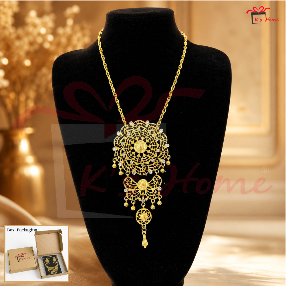 Dokoh Subang Premium Set Perhiasan Tradisional Melayu | 11 Rekaan Kalung & Anting Emas | Ready Stock Malaysia