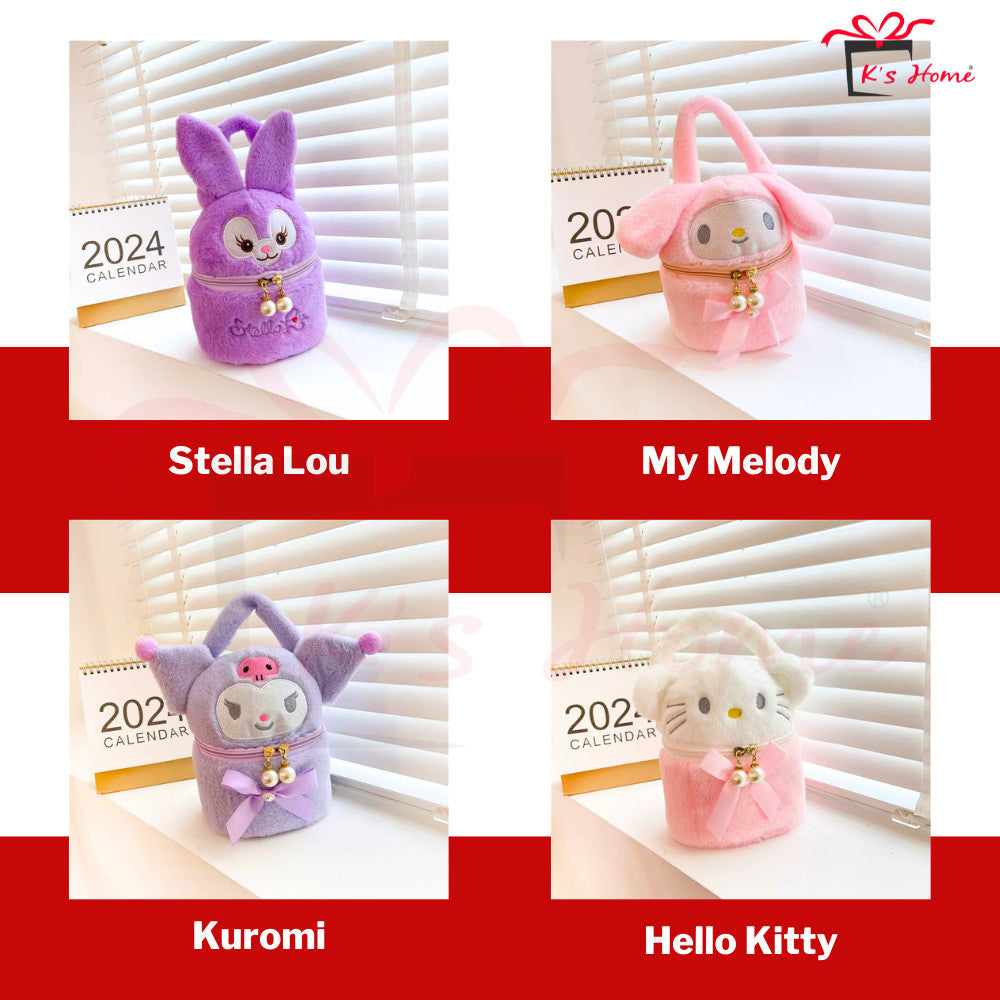 Adorable Kuromi Cartoon Mini beg tangan  | Shoulder and Hand Carry Design