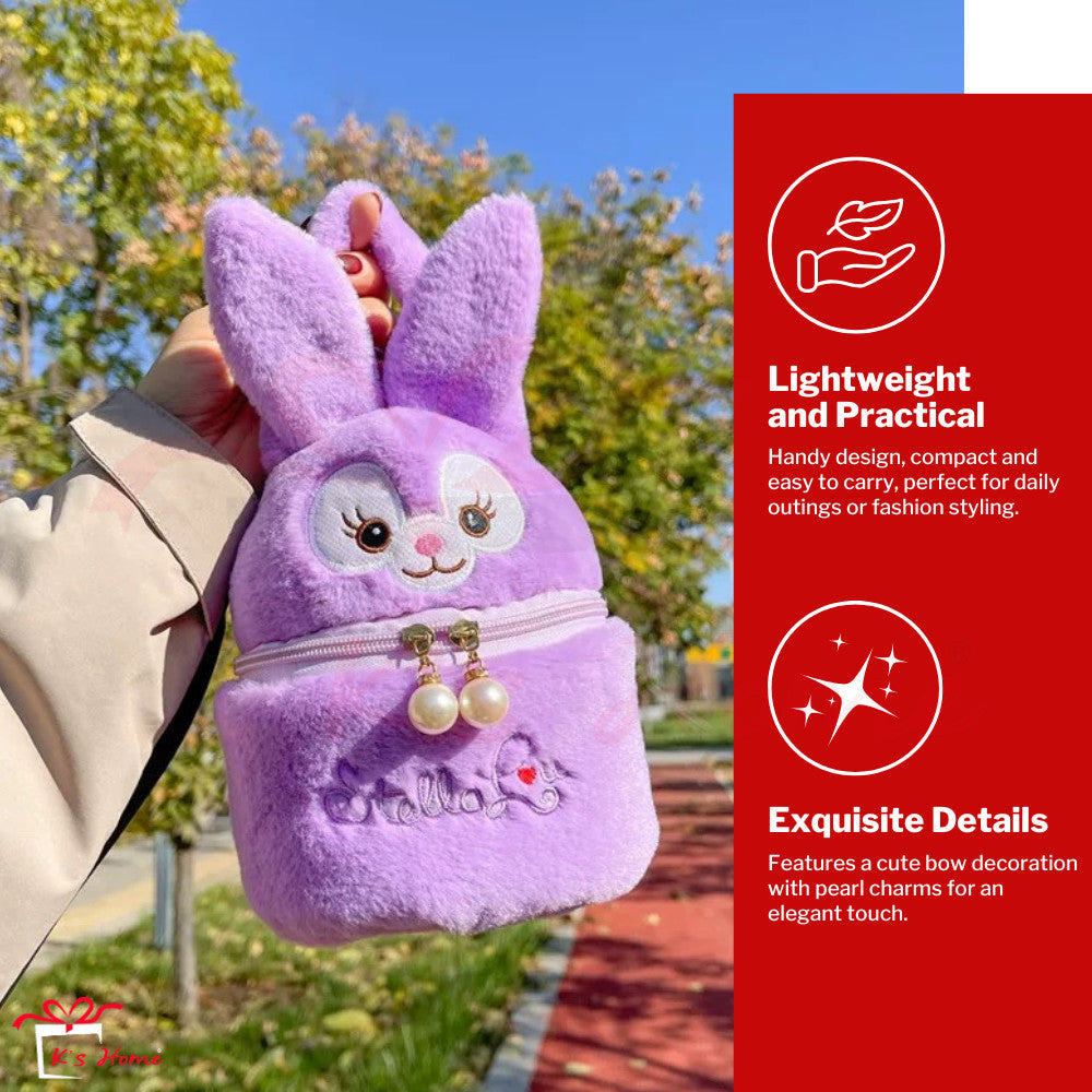 Adorable Kuromi Cartoon Mini beg tangan  | Shoulder and Hand Carry Design