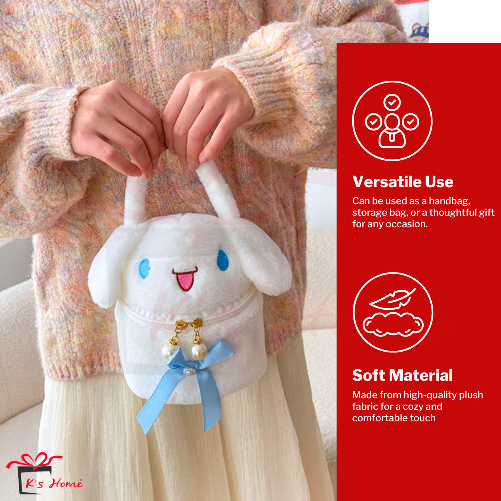 Adorable Kuromi Cartoon Mini beg tangan  | Shoulder and Hand Carry Design