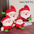 2024 Xmas Santa Claus Soft Toy Christmas Decoration Soft and Cute Xmas Gift