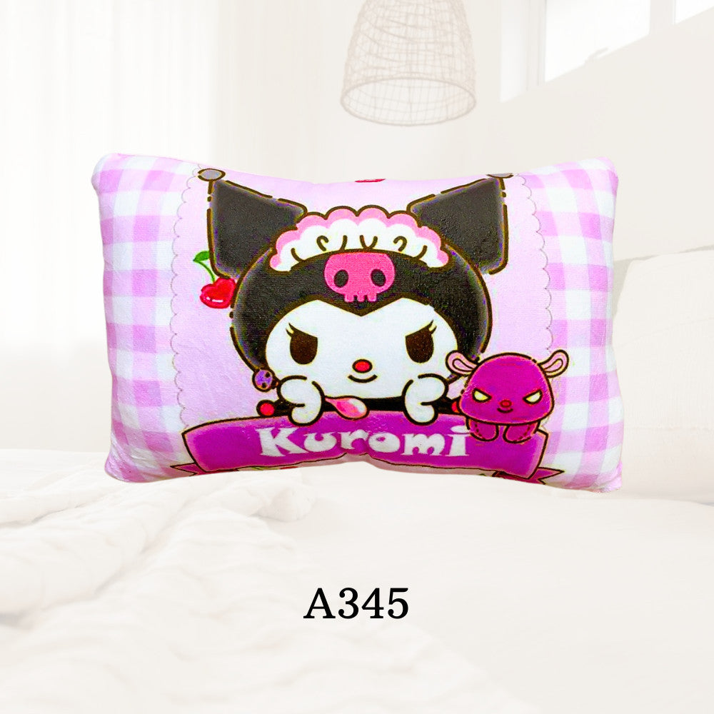 Bantal Kartun Viral! | Cartoon Pillow Capybara Kuromi, Melody, Labubu – Super Soft & Come
