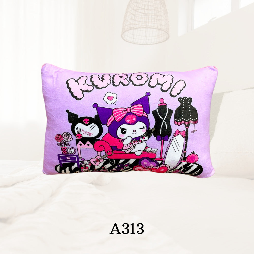 Bantal Kartun Viral! | Cartoon Pillow Capybara Kuromi, Melody, Labubu – Super Soft & Come
