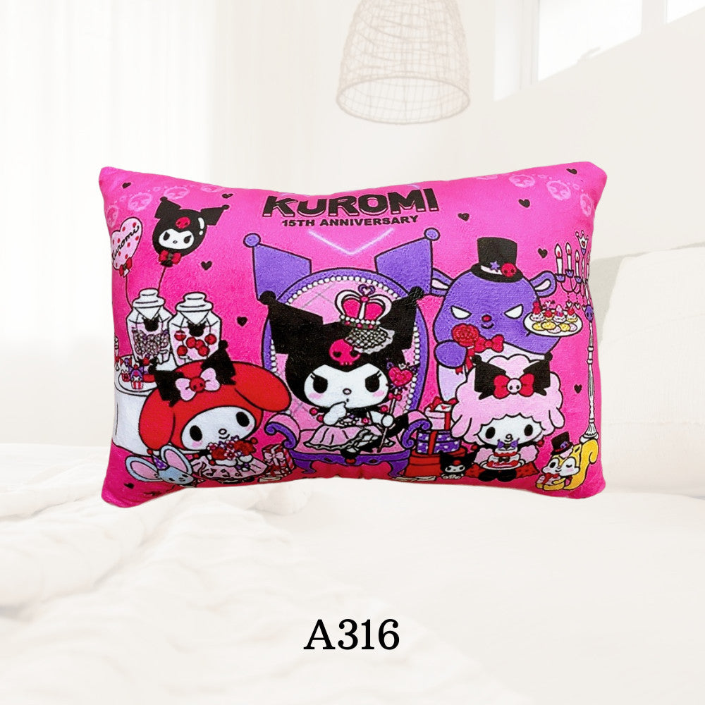 Bantal Kartun Viral! | Cartoon Pillow Capybara Kuromi, Melody, Labubu – Super Soft & Come