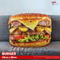 3D Food Pillow 🍗 Cute Burger/Ayam Peha/Pizza Soft Cushion Gift【MY' Ready Stock】