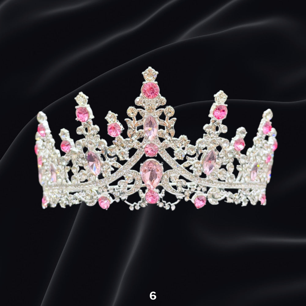 Bridal Headdress Rhinestone Fashion Show Crown Diamond Alloy Party Princess Dress American Tunang Crown Wedding
