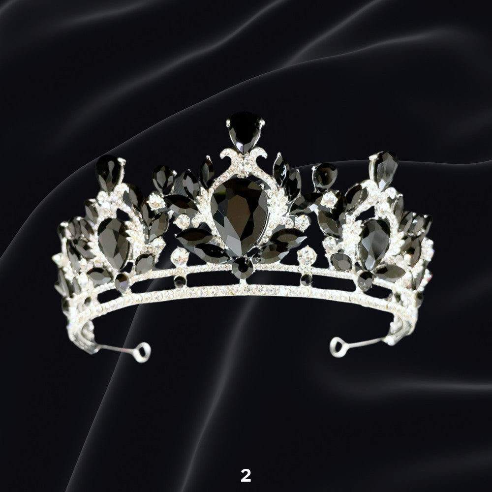 Bridal Headdress Rhinestone Fashion Show Crown Diamond Alloy Party Princess Dress American Tunang Crown Wedding