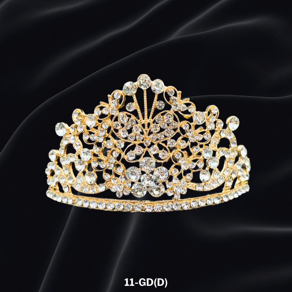 Bridal Headdress Rhinestone Fashion Show Crown Diamond Alloy Party Princess Dress American Tunang Crown Wedding