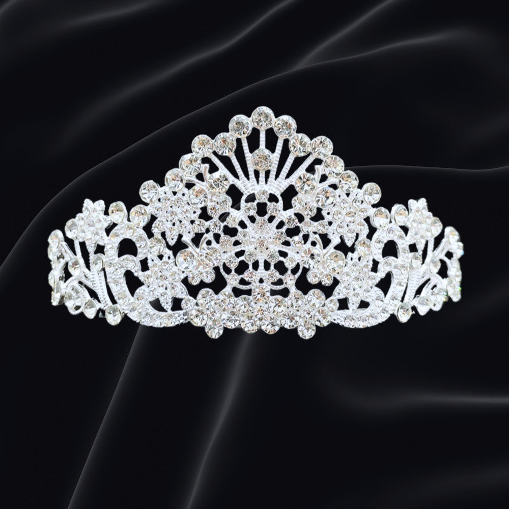 Bridal Headdress Rhinestone Fashion Show Crown Diamond Alloy Party Princess Dress American Tunang Crown Wedding