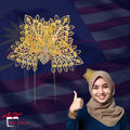 K’s Home Sanggul Cucuk Majlis Merdeka Solder Stronger Box Packing
