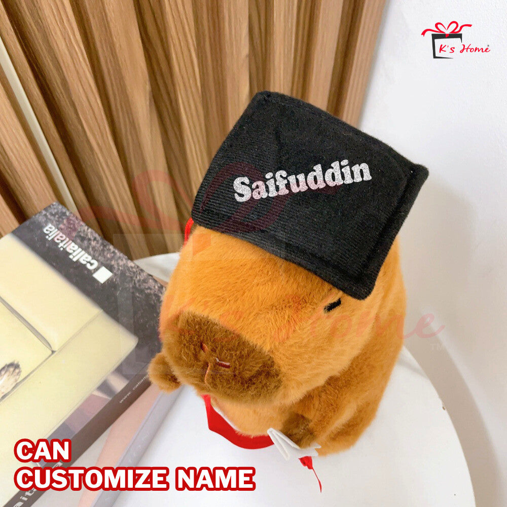 Capybara Convo Bear | Custom Nama & Popular Hot Design! Beruang Viral