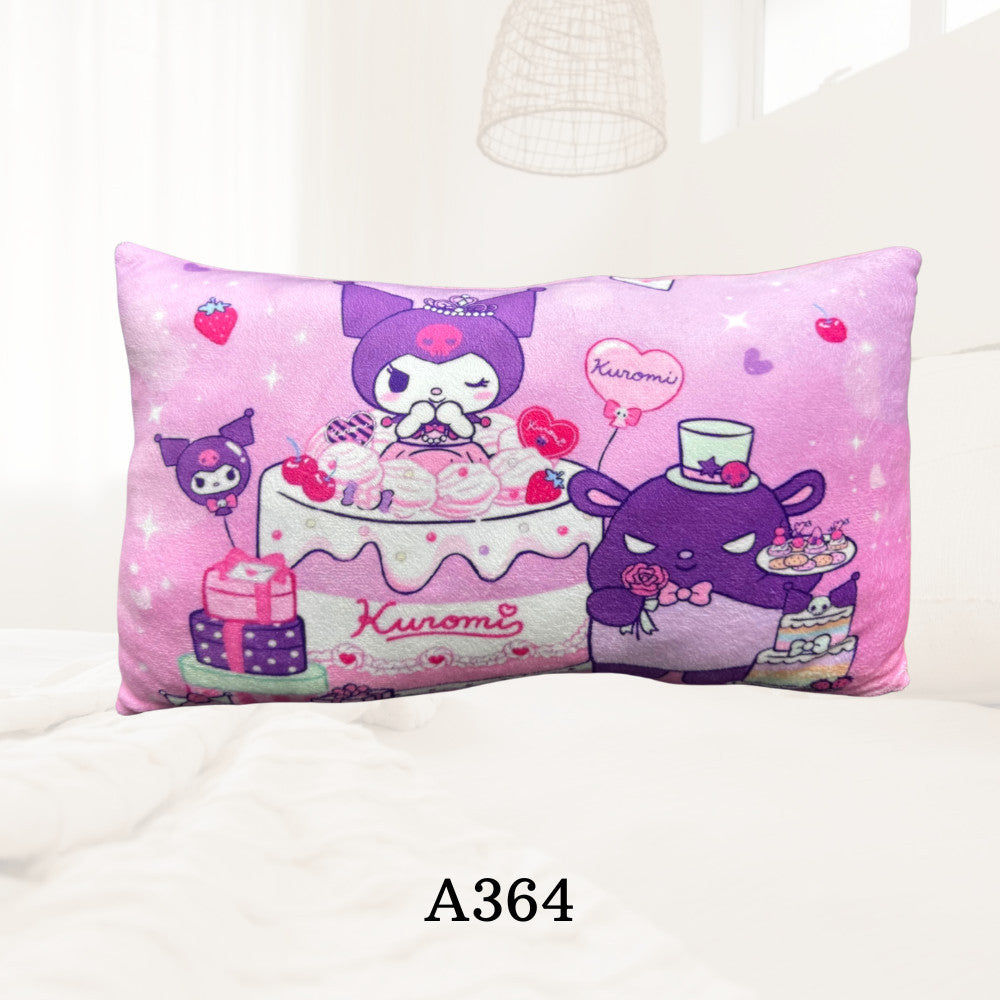 Bantal Kartun Viral! | Cartoon Pillow Capybara Kuromi, Melody, Labubu – Super Soft & Come