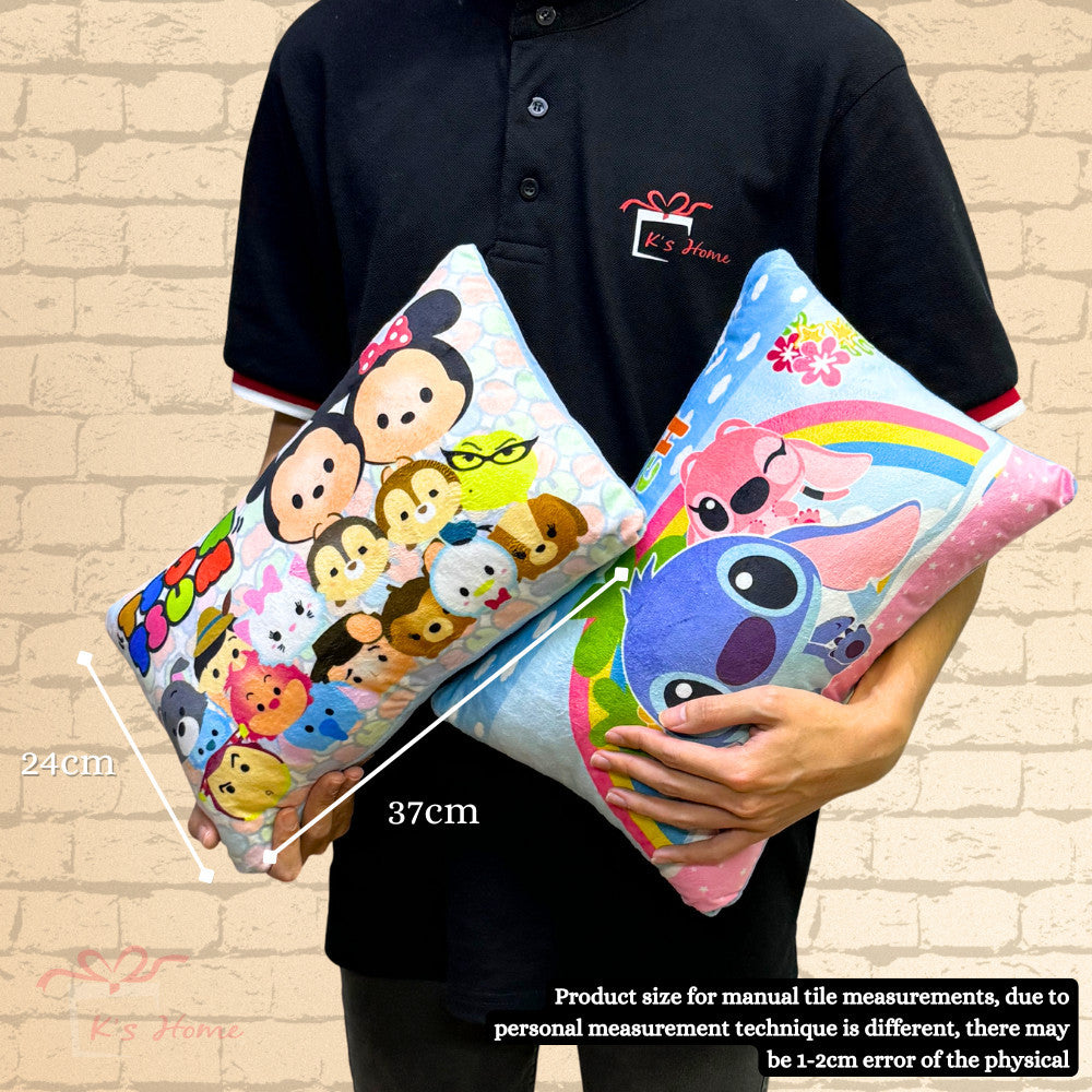 Bantal Kartun Viral! | Cartoon Pillow Capybara Kuromi, Melody, Labubu – Super Soft & Come